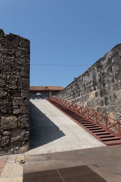 Cartagena-Burg-Treppe