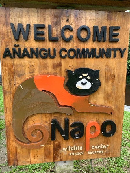 Napo-Wildlife-Lodge-Schild